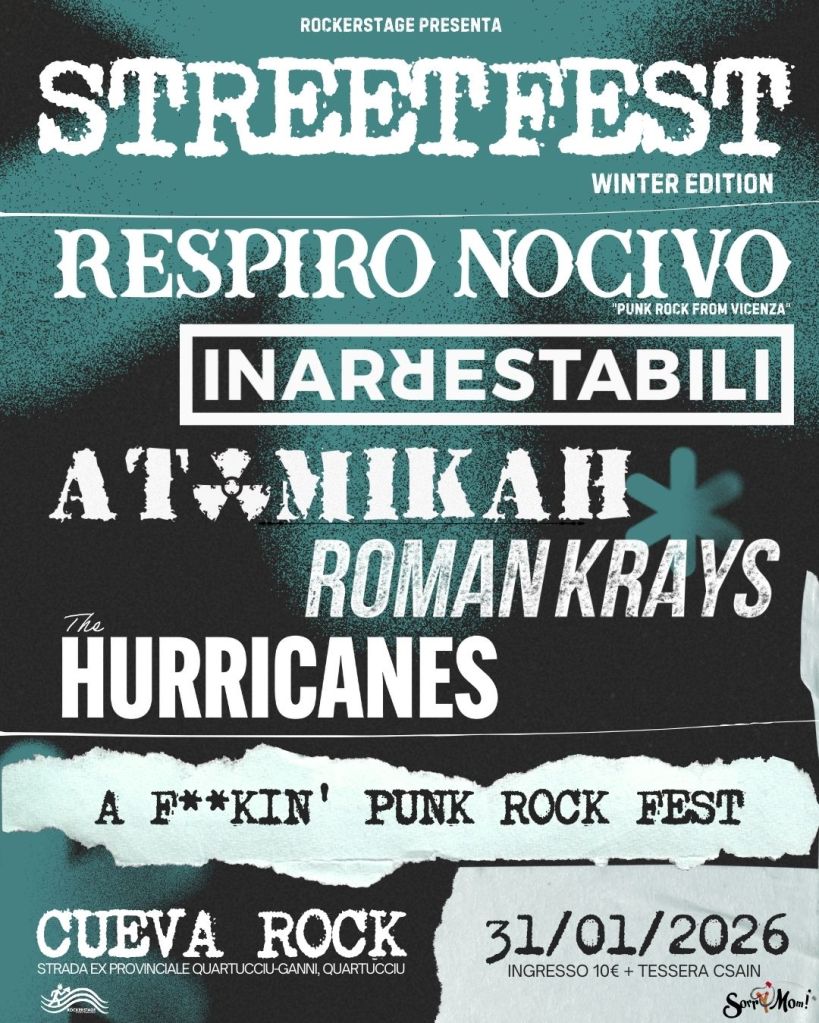 Locandina StreetFest Winter Edition